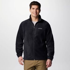 Columbia Men's Steens Mountain 2.0 Full Zip Fleece Jacket - Black, Small